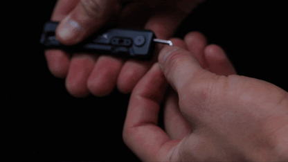 Animation of the Grav Pick gravity slide deploying and retracting