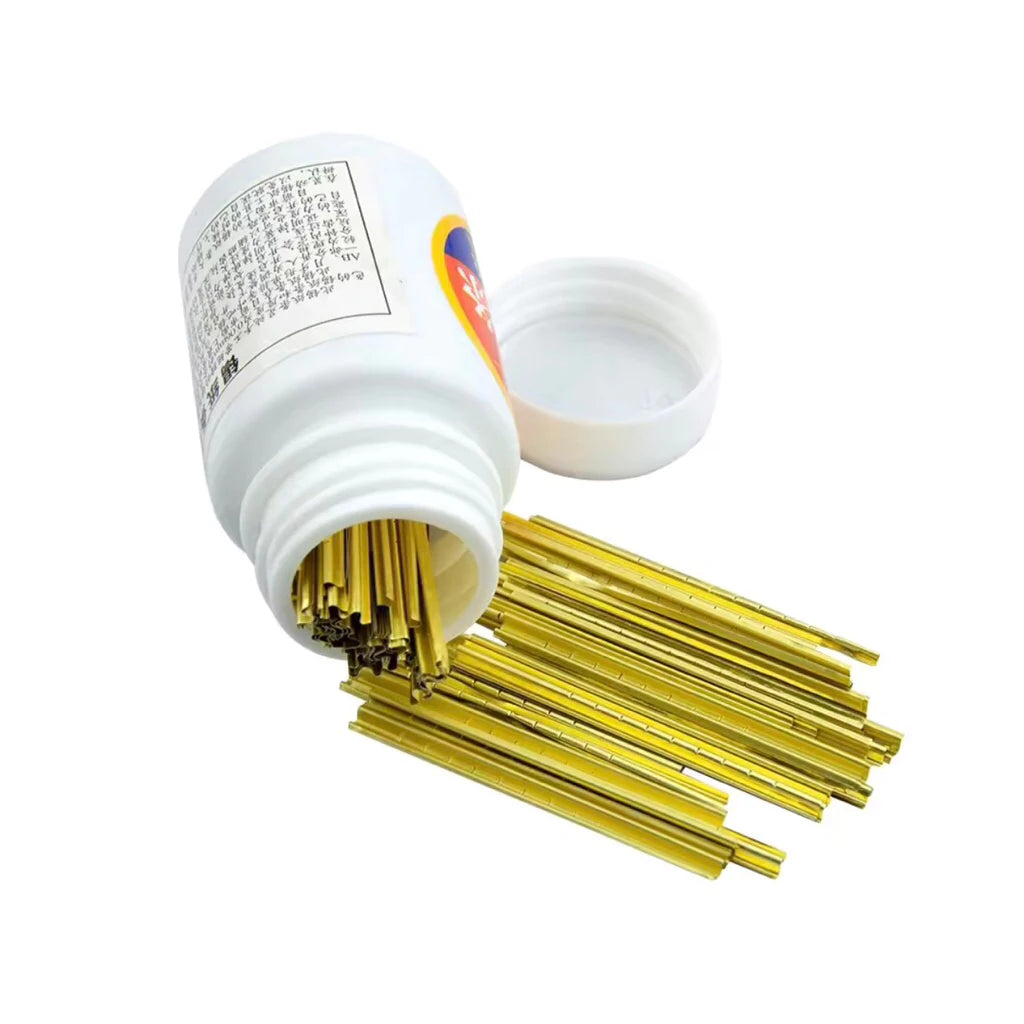 100-piece foil impressioning strip set for dimple locks with storage case